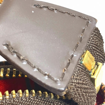 Louis Vuitton Brown Canvas Mini Pochette Accessoires