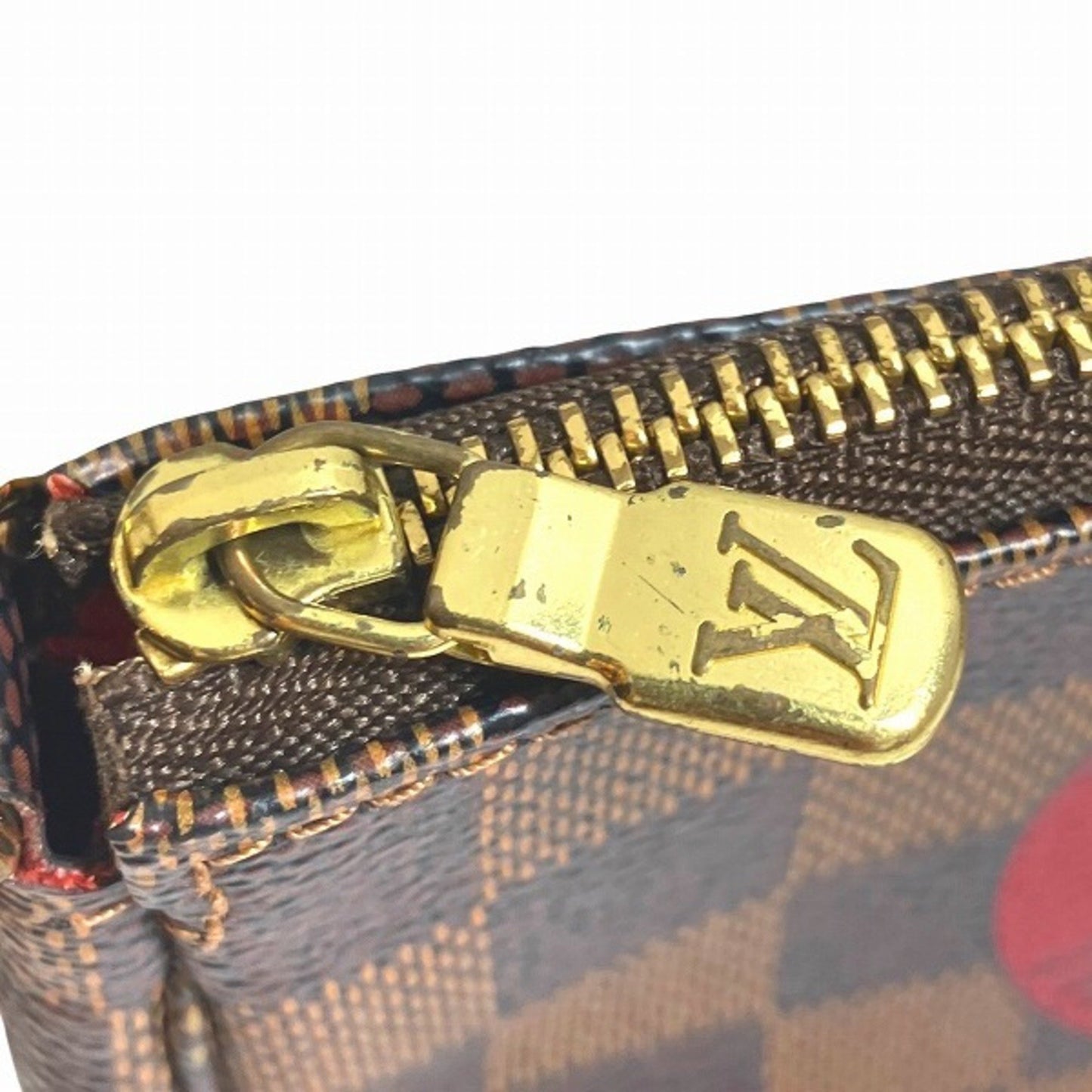 Louis Vuitton Brown Canvas Mini Pochette Accessoires
