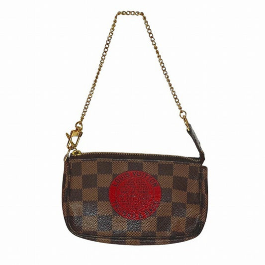 Louis Vuitton Brown Canvas Mini Pochette Accessoires