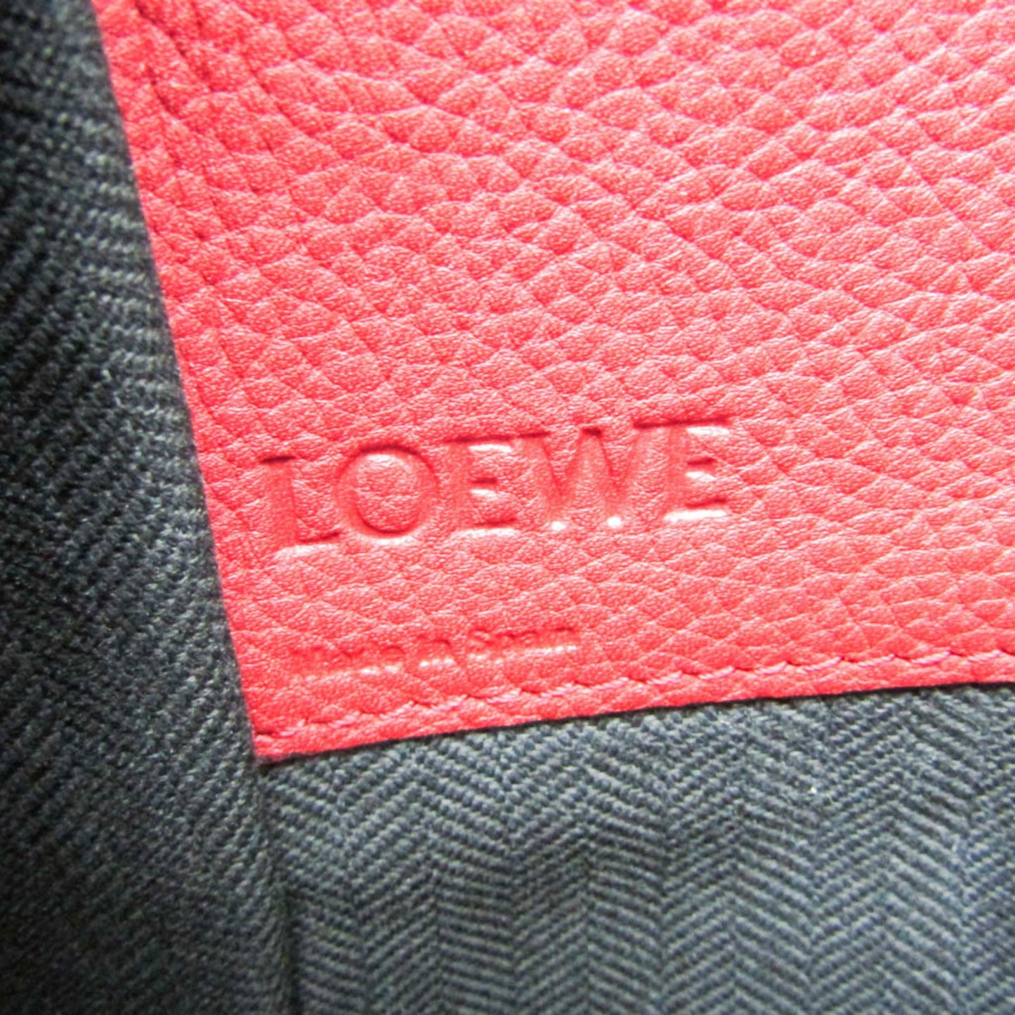 Loewe Red Leather Hammock