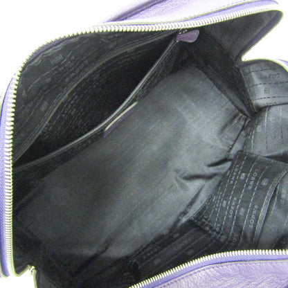 Loewe Purple Leather Handbag