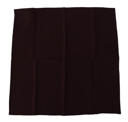 Dolce & Gabbana Elegant Silk Square Men'S Scarf