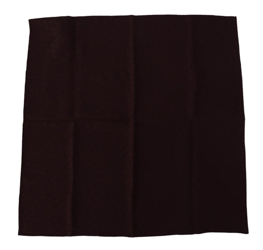 Dolce & Gabbana Elegant Silk Square Men'S Scarf