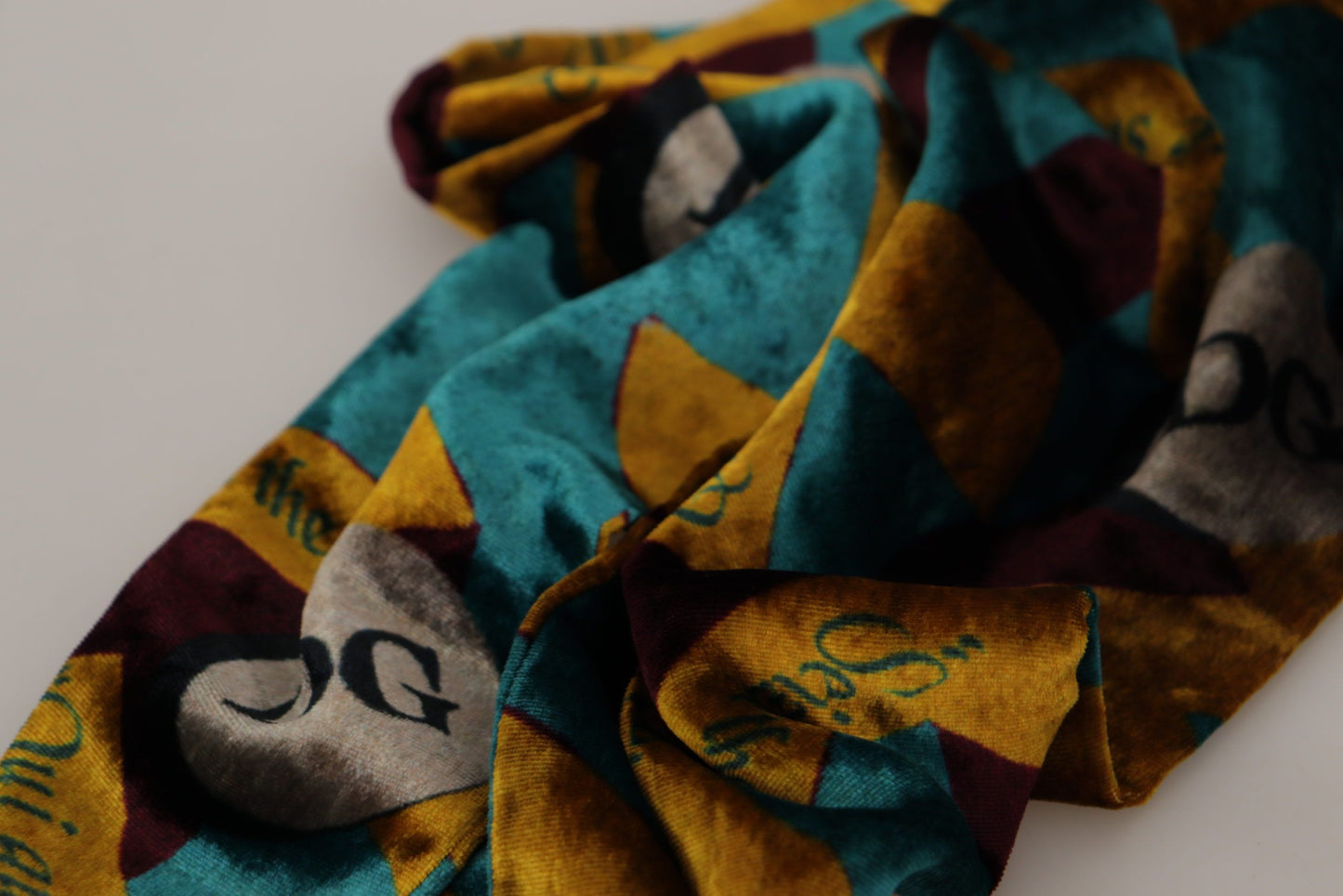 Dolce & Gabbana Elegant Multicolor Silk Blend Men'S Scarf