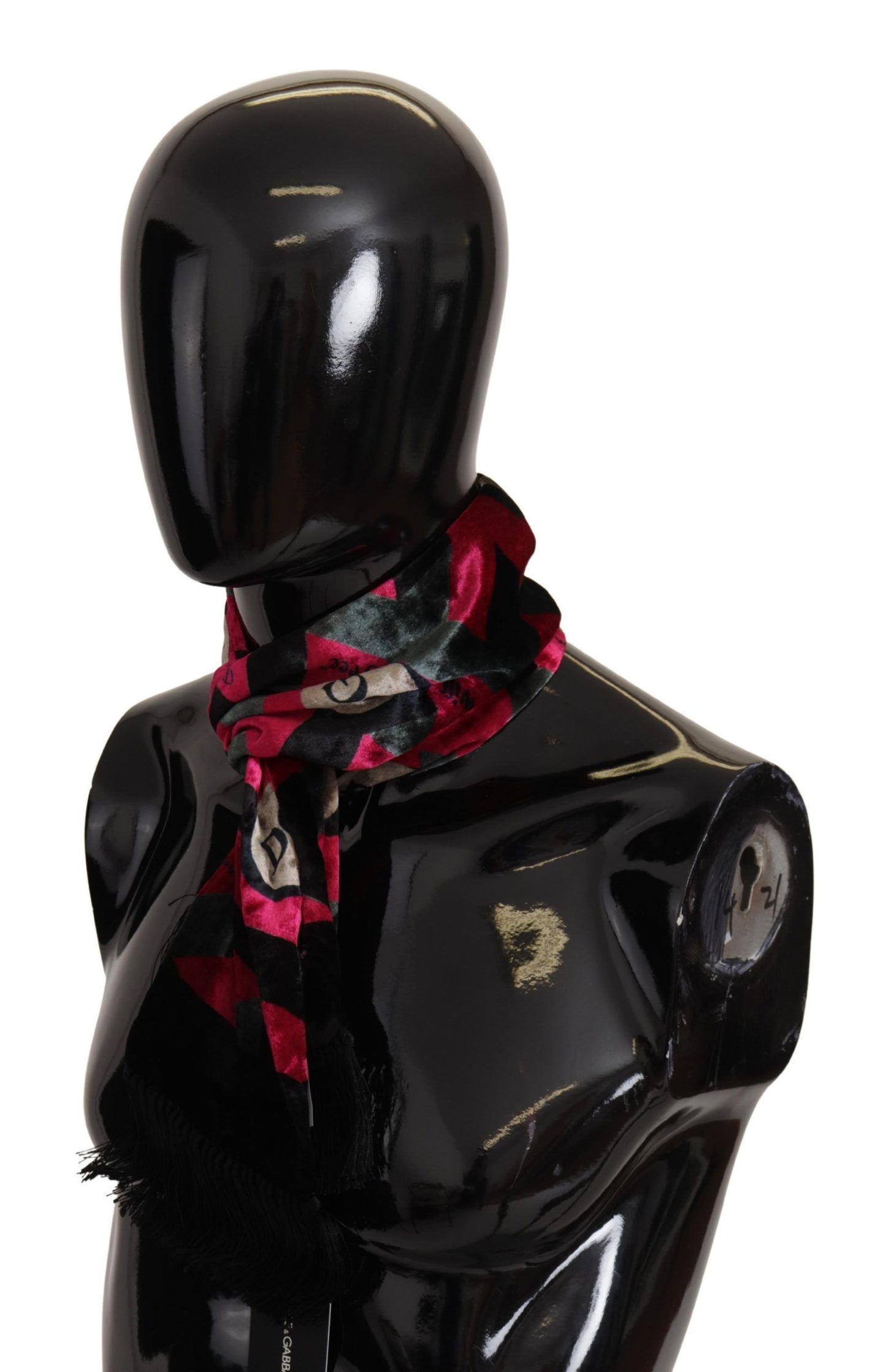 Dolce & Gabbana Elegant Multicolor Viscose Silk Men'S Scarf