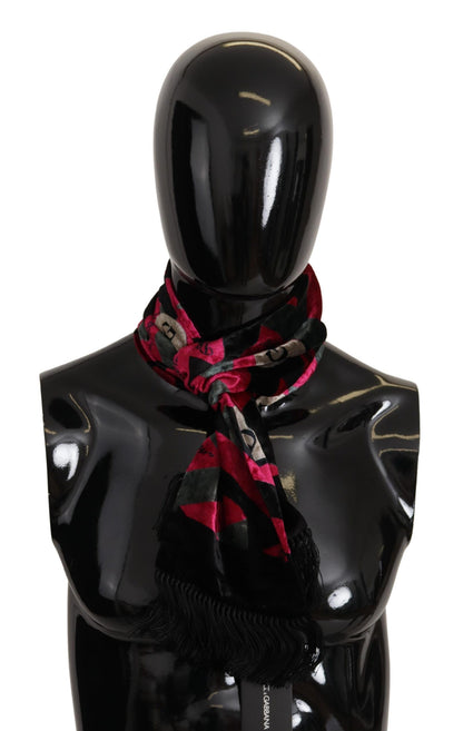 Dolce & Gabbana Elegant Multicolor Viscose Silk Men'S Scarf
