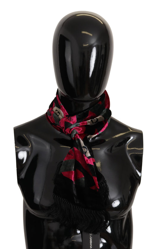 Dolce & Gabbana Elegant Multicolor Viscose Silk Men'S Scarf