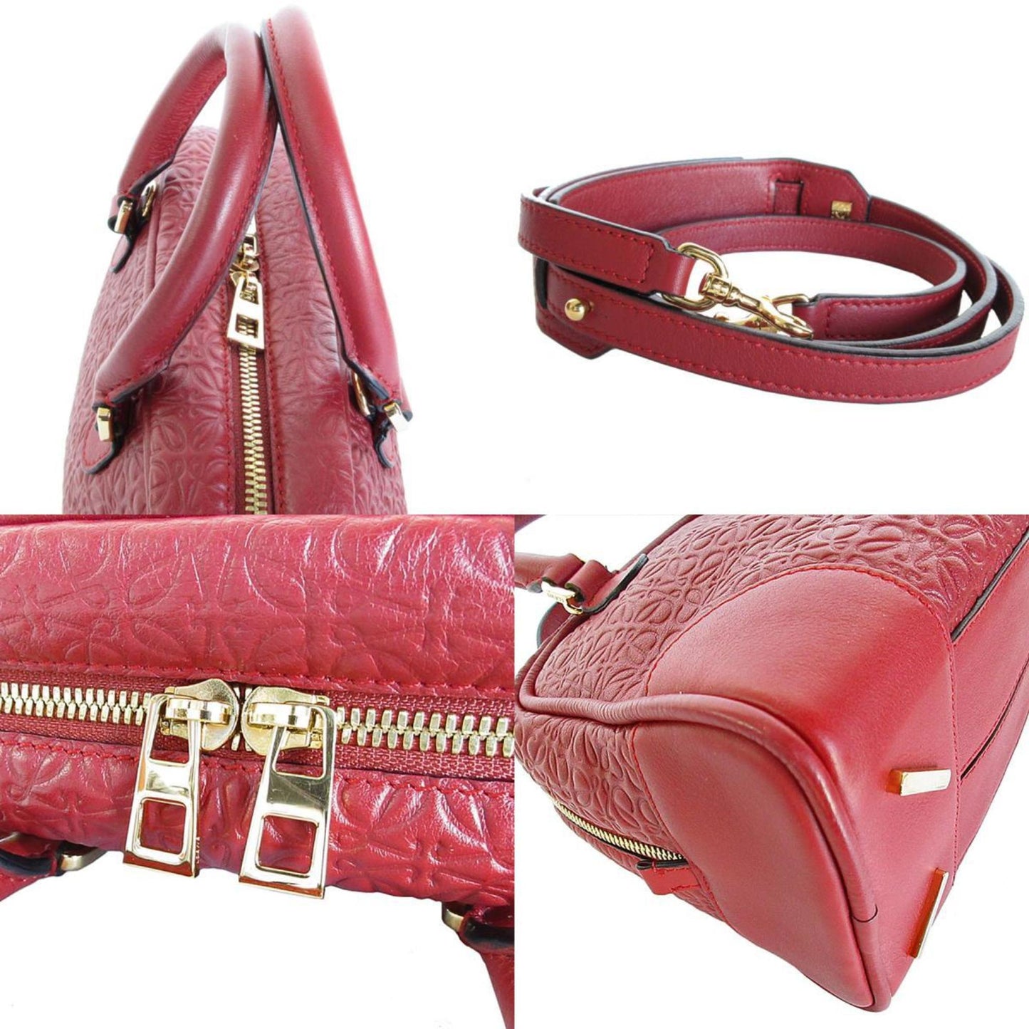 Loewe Red Leather Amazona 75