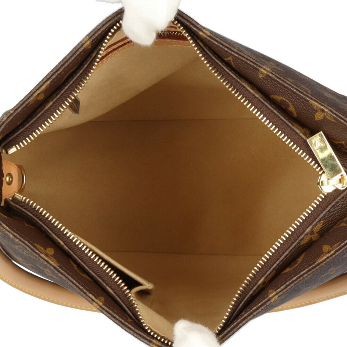 Louis Vuitton Brown Canvas Looping Gm
