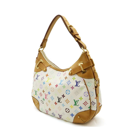 Louis Vuitton White Canvas Greta