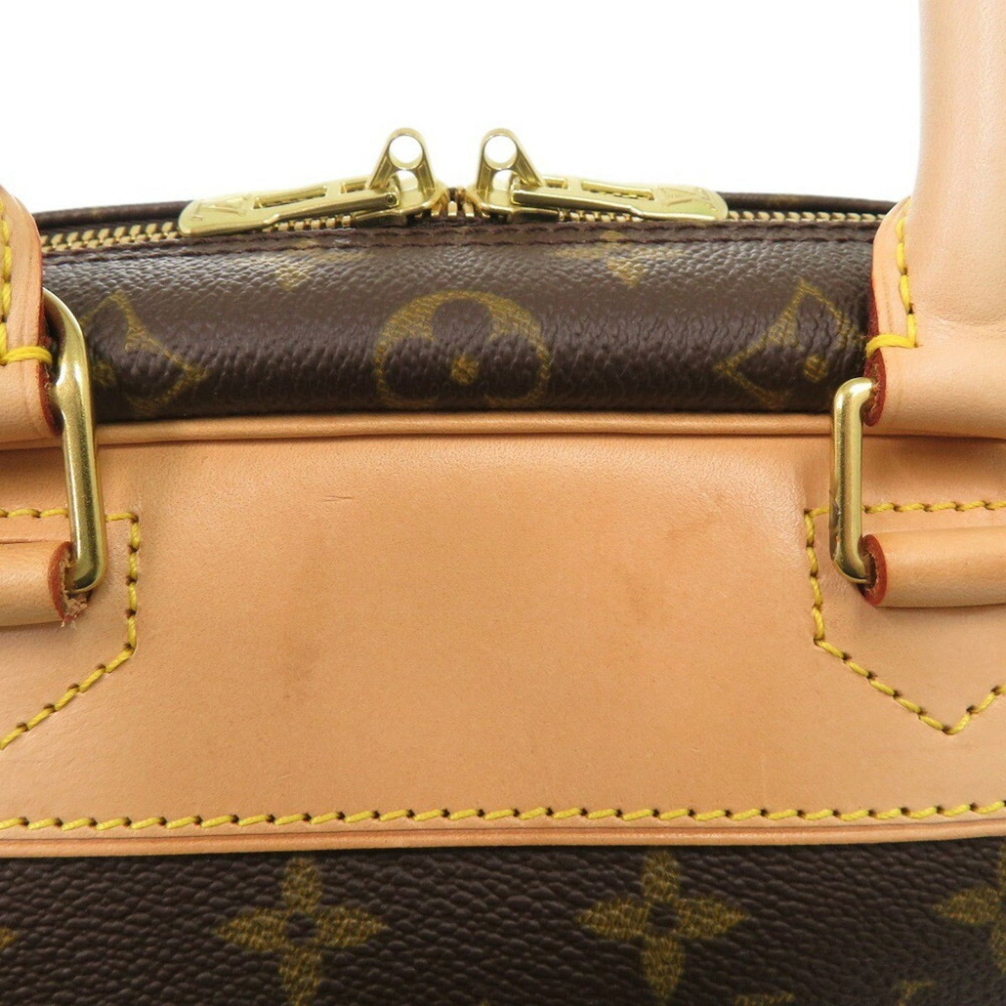 Louis Vuitton Brown Canvas Deauville