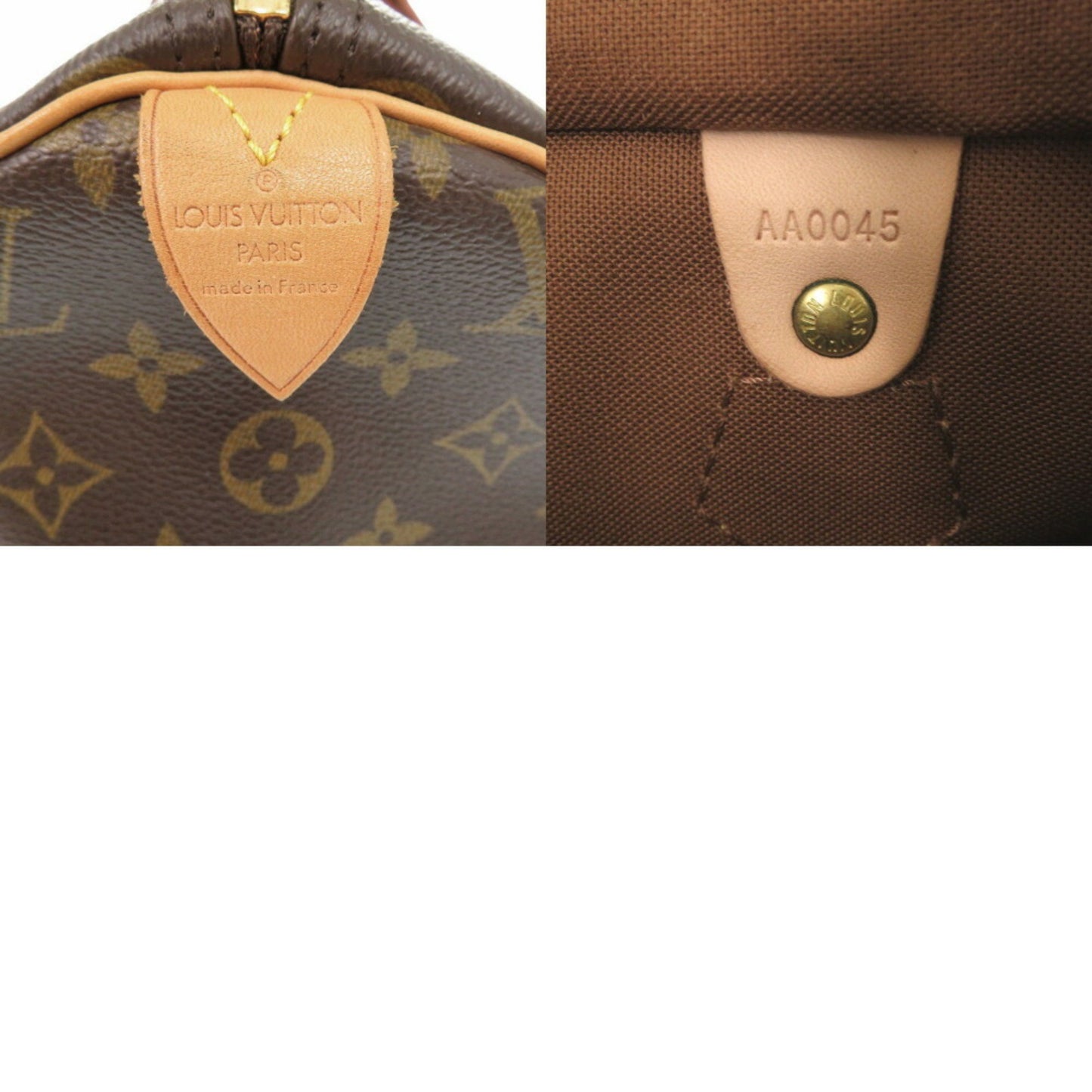 Louis Vuitton Brown Canvas Speedy 30