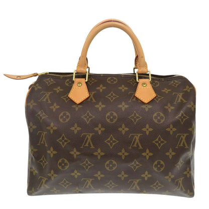 Louis Vuitton Brown Canvas Speedy 30
