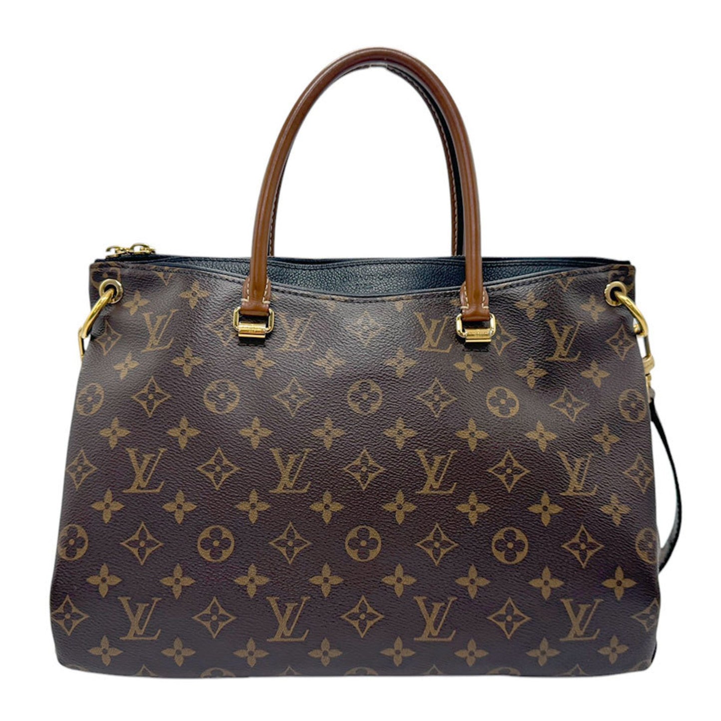 Louis Vuitton Black Canvas Pallas