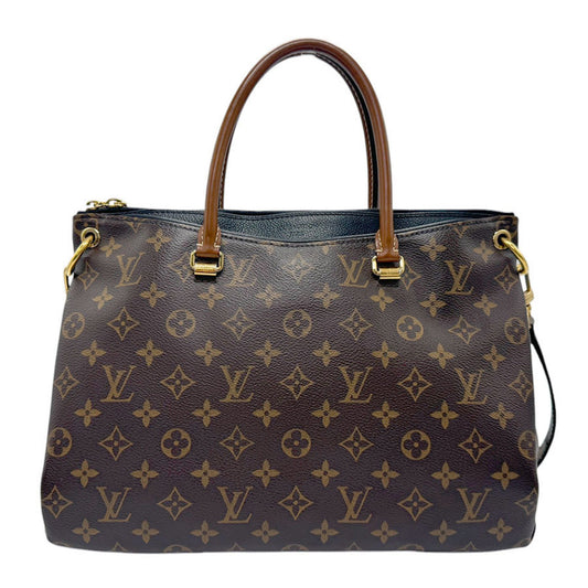 Louis Vuitton Black Canvas Pallas