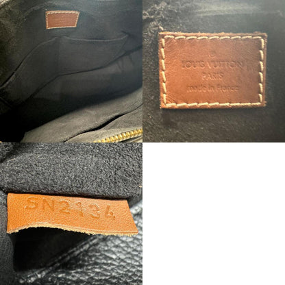 Louis Vuitton Black Canvas Pallas