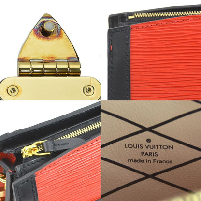 Louis Vuitton Red Leather Trunk