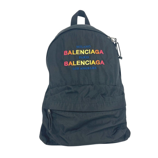 Balenciaga Black Synthetic Backpack