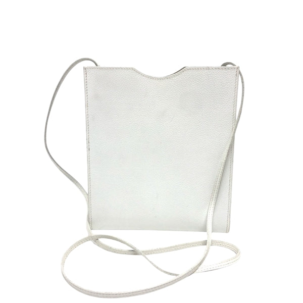 Louis Vuitton White Canvas Greta