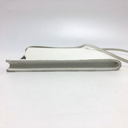 Hermès White Leather Onimetou