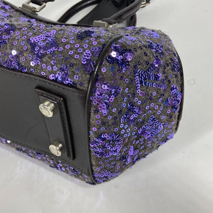 Louis Vuitton Purple Leather Handbag