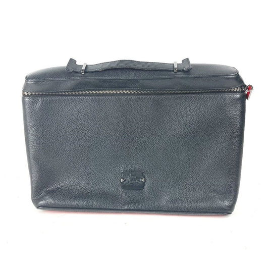 Christian Louboutin Black Leather Kypipouch