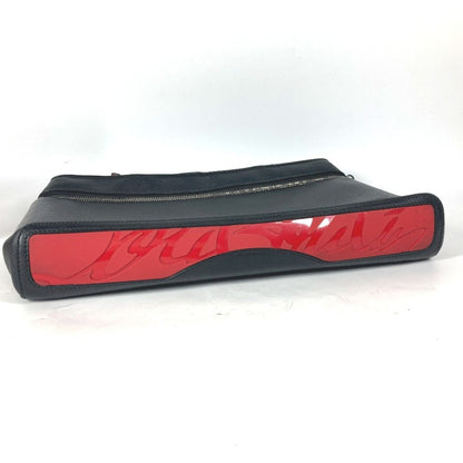 Christian Louboutin Black Leather Kypipouch