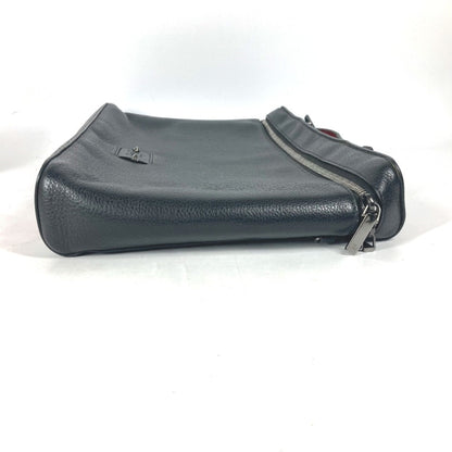 Christian Louboutin Black Leather Kypipouch