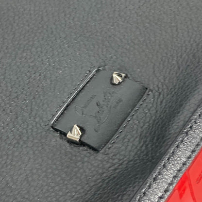 Christian Louboutin Black Leather Kypipouch