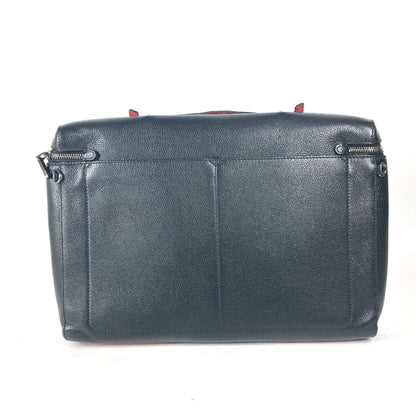 Christian Louboutin Black Leather Kypipouch