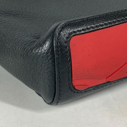 Christian Louboutin Black Leather Kypipouch