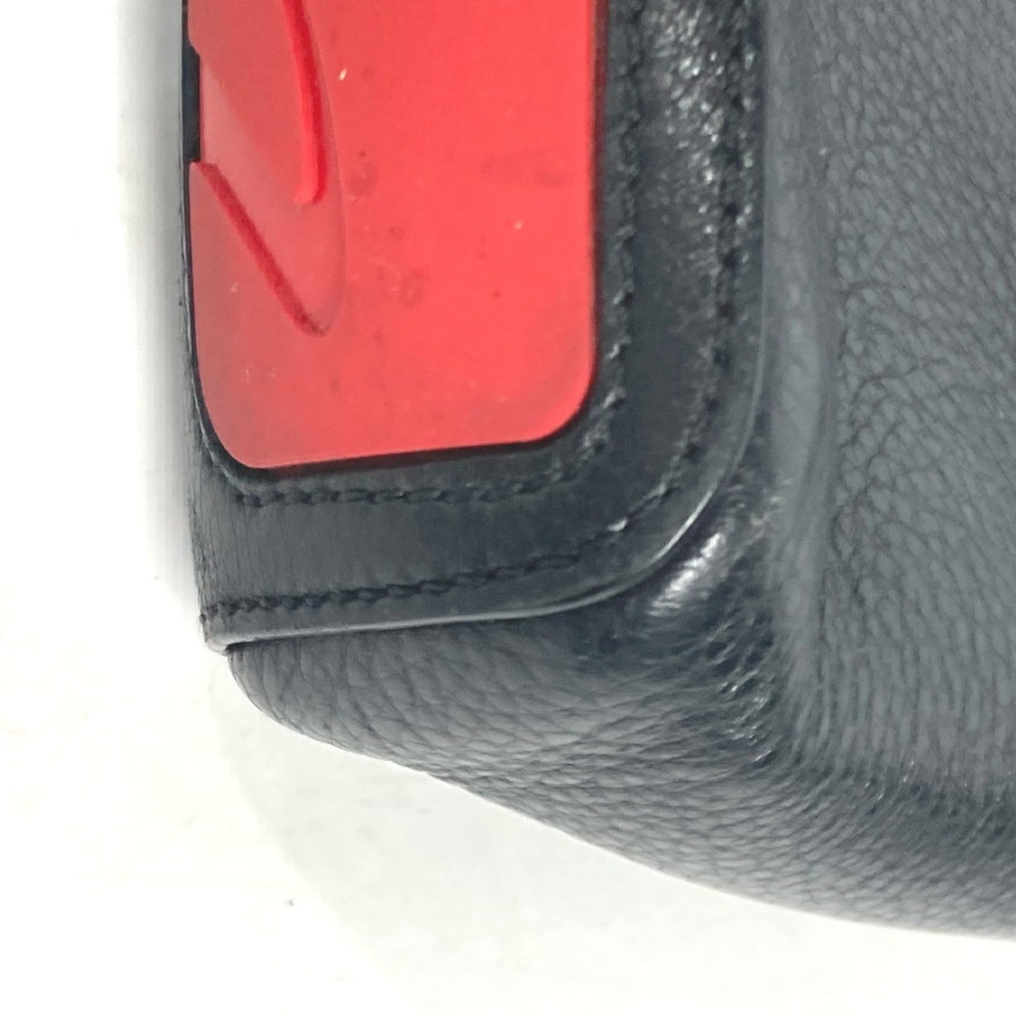 Christian Louboutin Black Leather Kypipouch