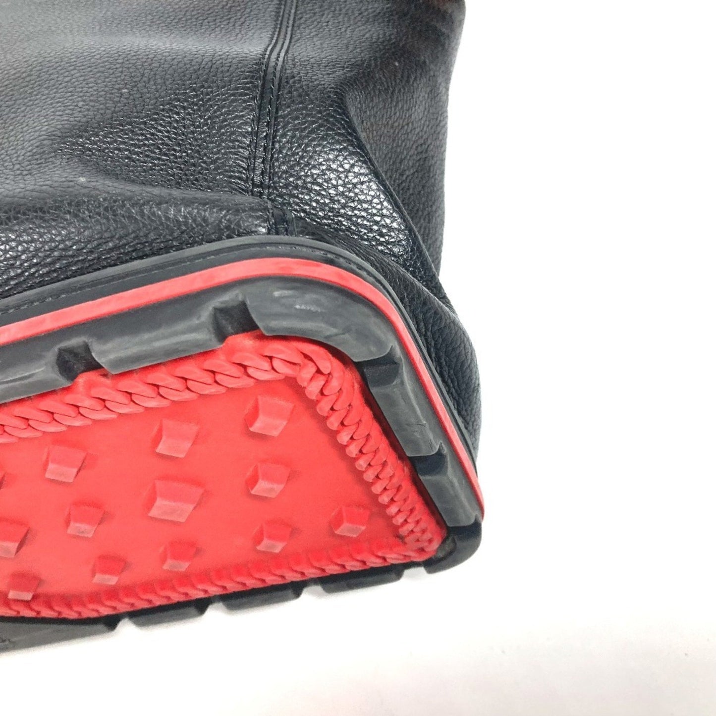 Christian Louboutin Black Leather Kabiker