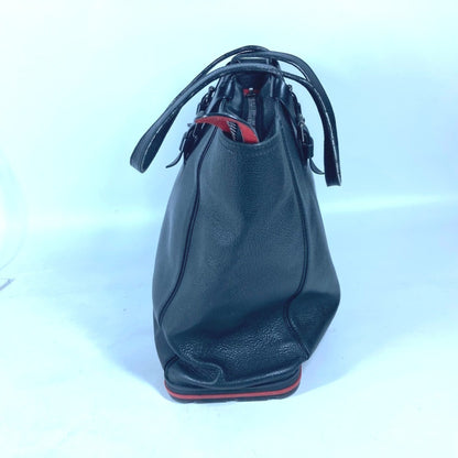 Christian Louboutin Black Leather Kabiker