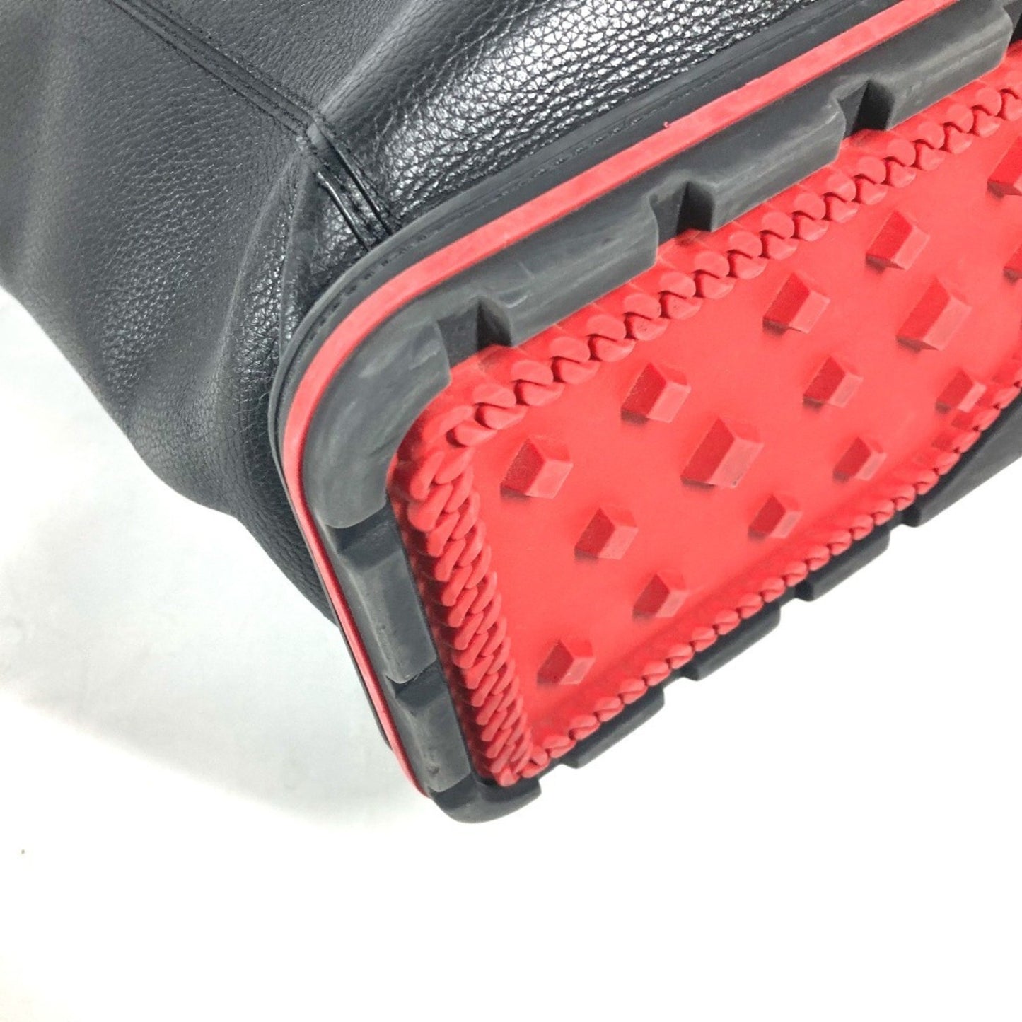 Christian Louboutin Black Leather Kabiker