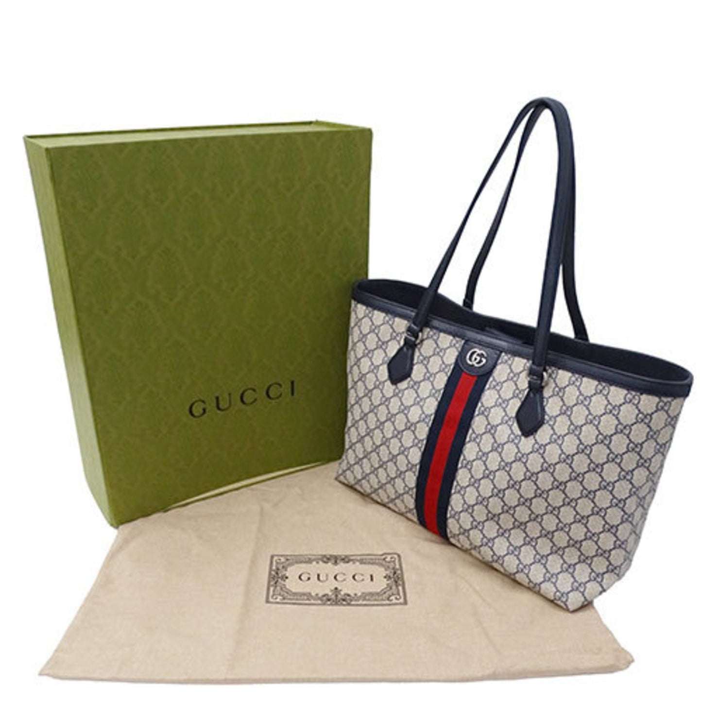 Gucci Brown Canvas Ophidia