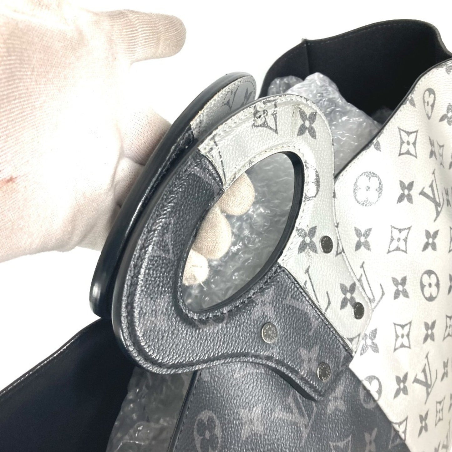 Louis Vuitton Black Canvas Split Pacific