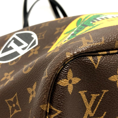 Louis Vuitton Brown Canvas Neverfull Mm