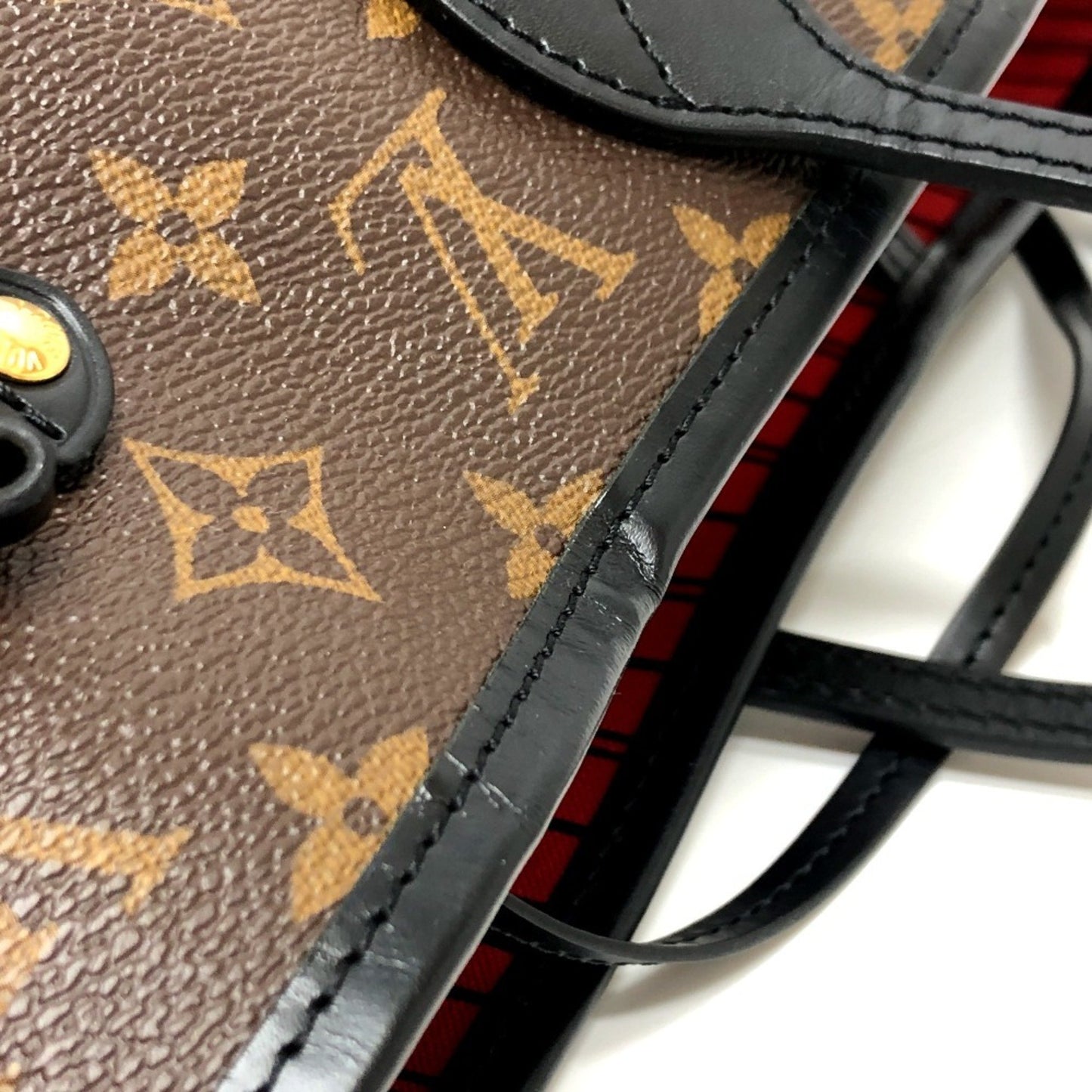Louis Vuitton Brown Canvas Neverfull Mm