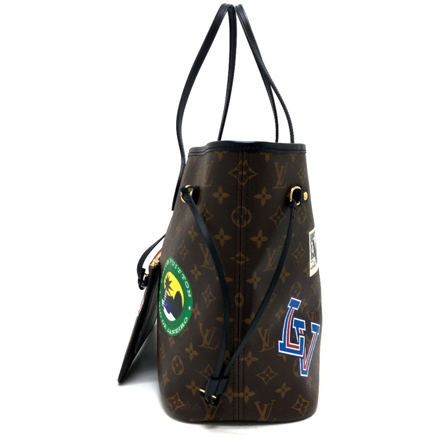 Louis Vuitton Brown Canvas Neverfull Mm