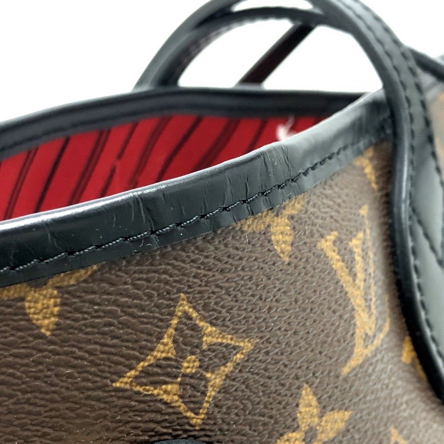 Louis Vuitton Brown Canvas Neverfull Mm