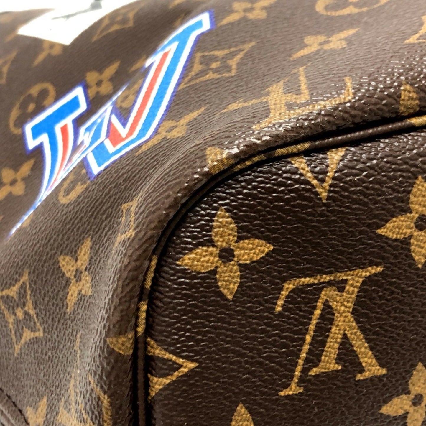 Louis Vuitton Brown Canvas Neverfull Mm