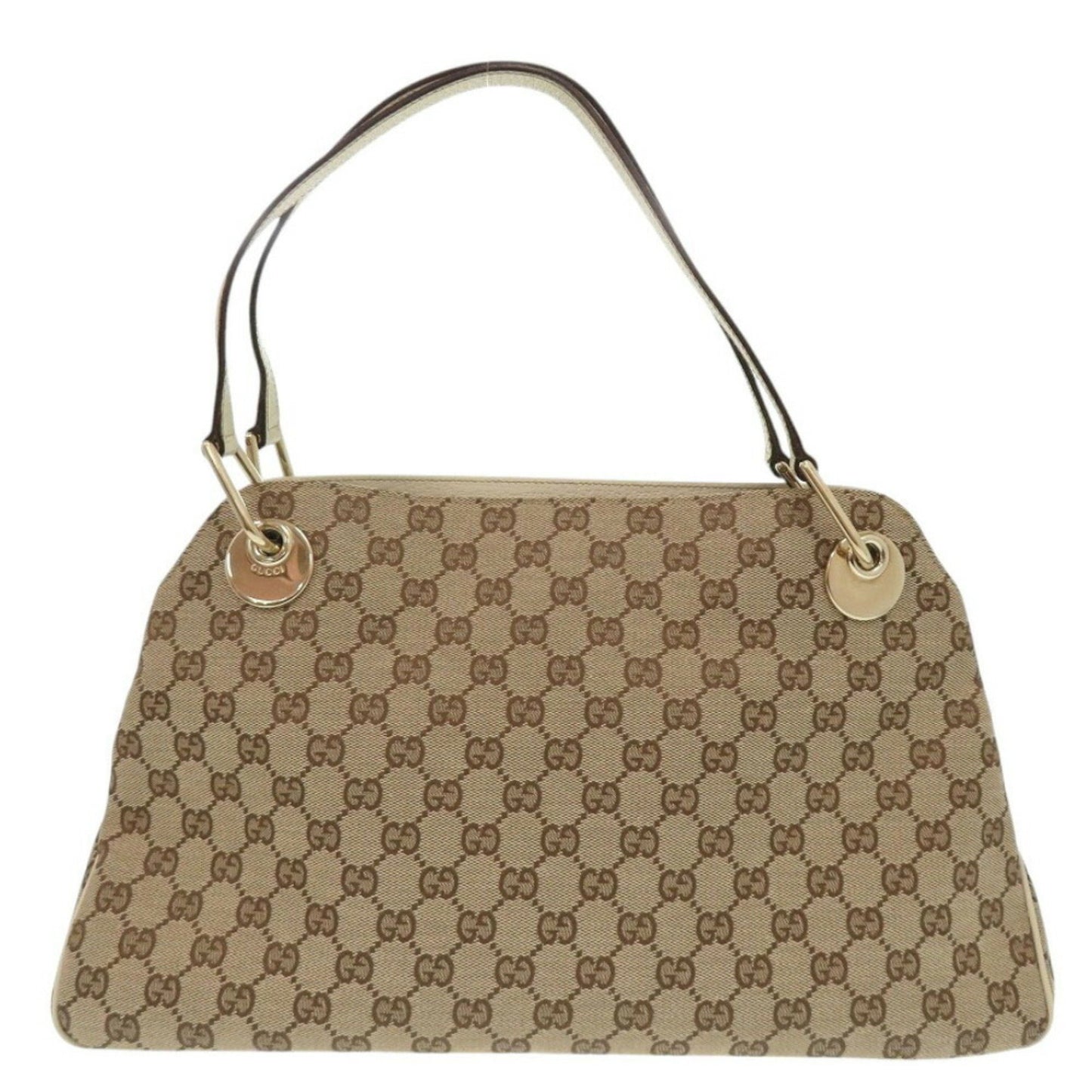 Gucci Brown Canvas Tote