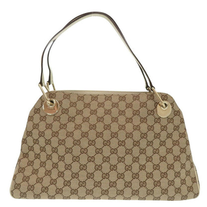 Gucci Brown Canvas Tote