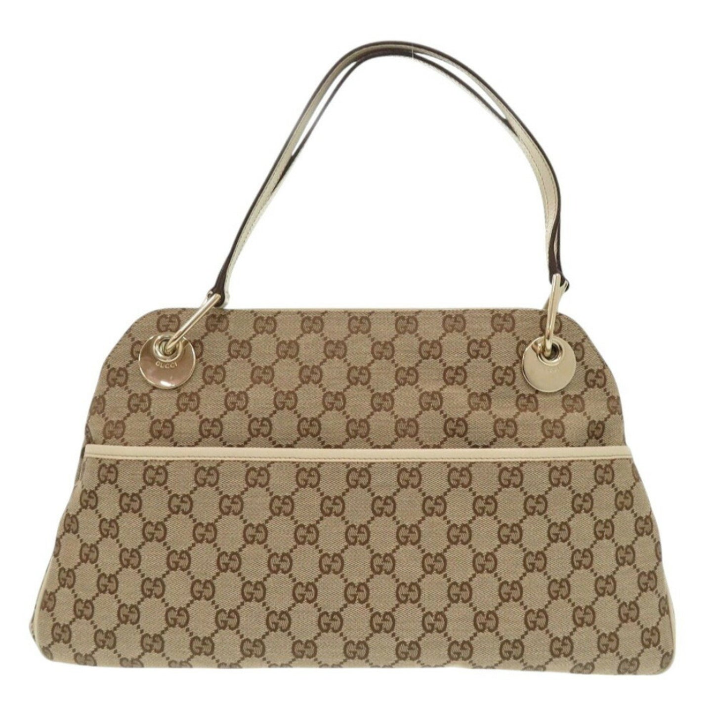 Gucci Brown Canvas Tote