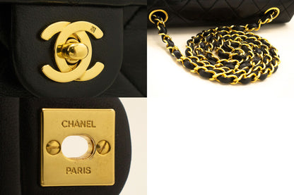 Chanel Black Leather Timeless