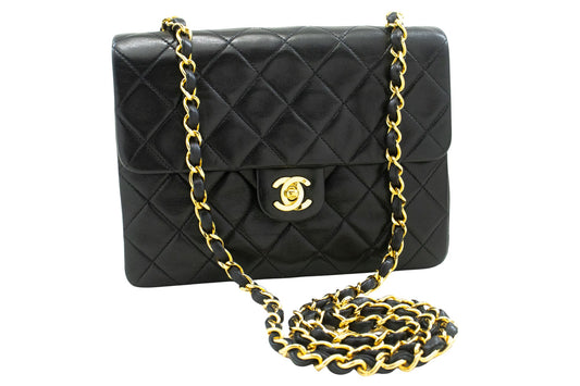 Chanel Black Leather Timeless