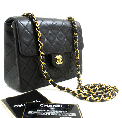Chanel Black Leather Timeless
