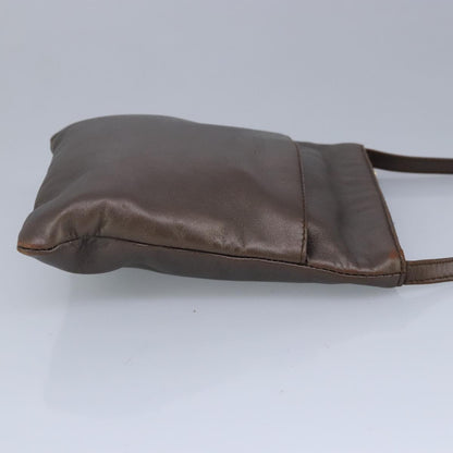 Loewe Brown Leather Shoulder