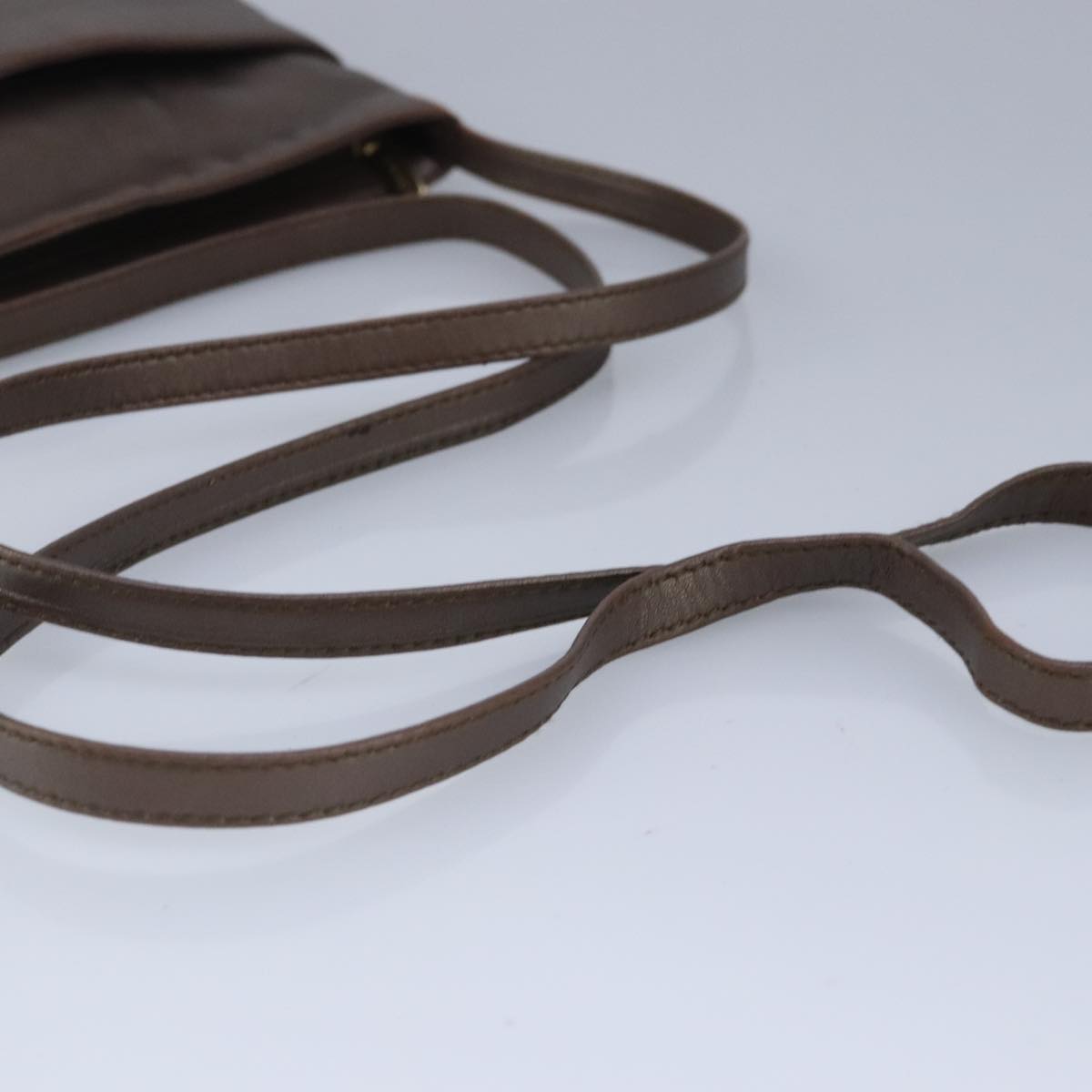 Loewe Brown Leather Shoulder